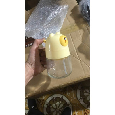 Chai Xịt Dầu Ăn Thủy Tinh Hình Gấu – Lọ Đựng Gia Vị Dễ Thương 300ml - HÀNG CHÍNH HÃNG MINIIN