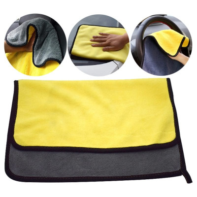Combo 10 Khăn Lau Xe Chuyên Dụng Ô Tô Lau Bếp Lau Kính Siêu Thấm Không Bị Sơ Rối 2 Lớp Dày Mịn Kích Thước 30x30cm