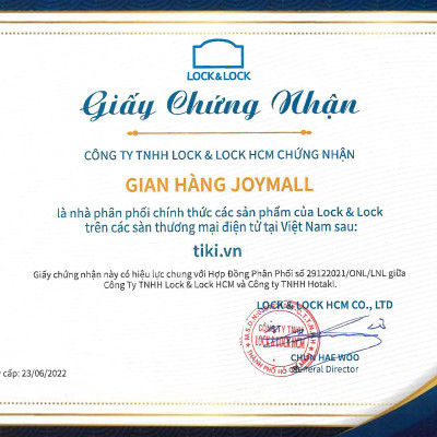 Ly giữ nhiệt LocknLock Daily Handle Tumbler màu tím LHC4330VOL 600ml, Hàng chính hãng, nắp trượt tích hợp tay cầm - JoyMall
