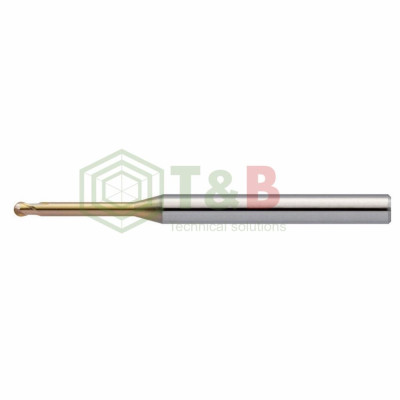 Dao Cầu Cổ Dài R1.5 x 30 x 70 L Union Tool Model HSLB2030-300,Dao phay ngón gia công sau nhiệt