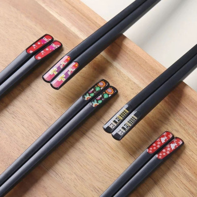COMBO sét 5 đôi đũa xuất nhật , kháng khuẩn làm từ sợi thủy tinh tổng hợp chịu nhiệt cao cấp