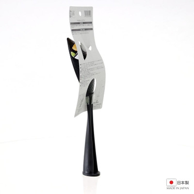 Muôi chiên đầu vát chống dính Echo Black 24cm - Hàng nội địa Nhật Bản, nhập khẩu chính hãng (#Made in Japan)