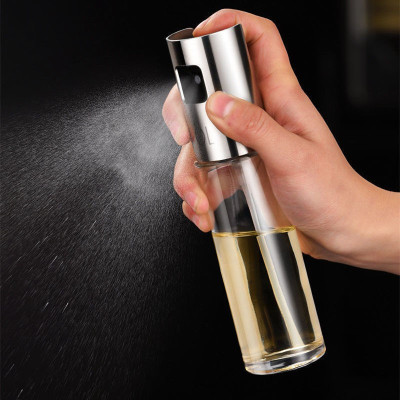 Bình Xịt Dầu Ăn Phun Sương Dung Tích 100ml Bình Xịt Dầu Ăn Phun Sương Cho Nồi Chiên Không Dầu Chai Thủy Tinh Cao Cấp