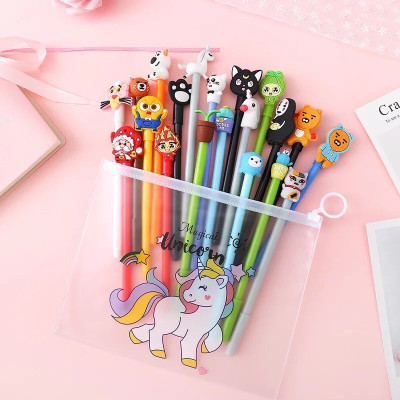 Combo túi  20 cây bút bi thú cho bé ,nhiều màu sắc ,ngộ nghĩnh xinh xắn đáng yêu cho bé lựa chon 