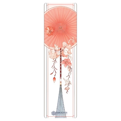 5 Cái Bookmark Kẹp Sách, Dấu Trang Hoạ Tiết Hoa Văn Trung Hoa Màu Đỏ - SBOOKS