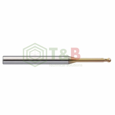 Dao Cầu Cổ Dài R1.5 x 30 x 70 L Union Tool Model HSLB2030-300,Dao phay ngón gia công sau nhiệt