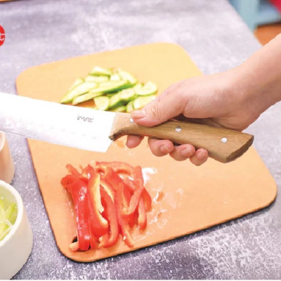 Dao Santoku 7" cán gỗ iMat
