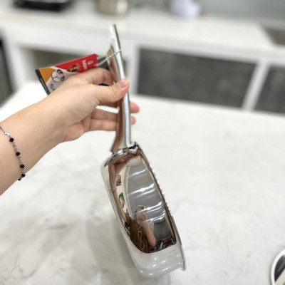 Chảo Inox 304 thân đáy đúc liền khối 3 lớp Kalpen Kazler 20cm đáy từ chuẩn Đức