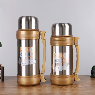 Bình Giữ Nhiệt Thép Không Gỉ 304, Bình Nước Dung Tích Lớn Cho Nam Nữ, Phù Hợp Với Công Trường Và Hoạt Động Ngoài Trời - HÀNG CHÍNH HÃNG MINIIN