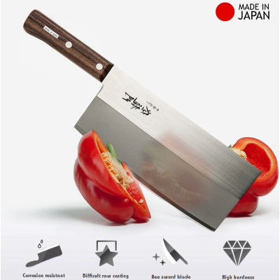 Dao thái bản rộng chính hãng Sumikama Cutlery - Hàng nội địa Nhật Bản