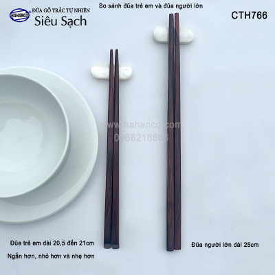 Đũa gỗ tập ăn trẻ em - giúp các bé làm quen với đôi đũa (1 đôi) CTH766 - Đũa gỗ Việt Nam siêu sạch, không chất độc hại - An toàn cho sức khỏe