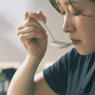 Muỗng cupping sứ Origami tiêu chuẩn SCAJ 