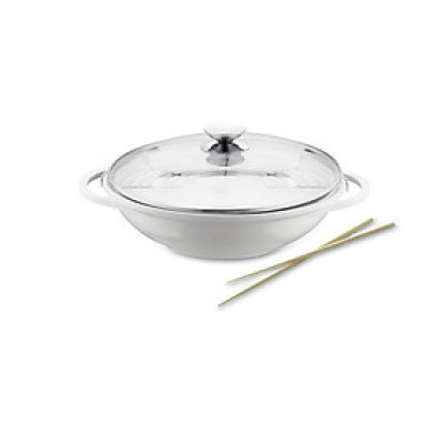 Chảo Berndes Wokpan Vain 32cm màu trắng 032139