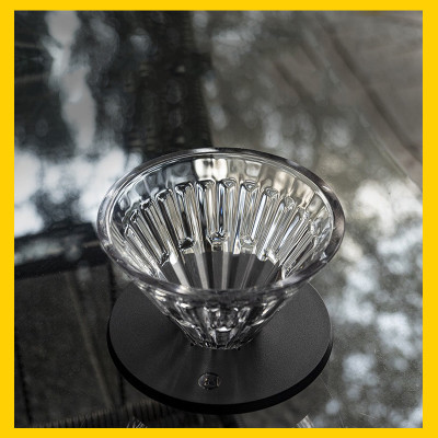 Phễu V60 Timemore | Chất liệu thủy tinh