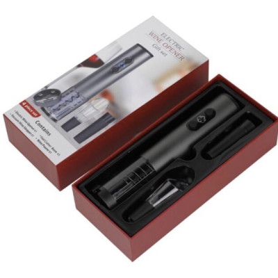 Set quà mở rượu vang bằng điện 4 món (Dụng cụ mở rượu vang sử dụng pin) SUNWAY