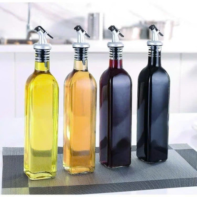 Bộ 5 Hũ Đựng Gia Vị Thủy Tinh Thông Minh (3 Hũ Gia Vị + 3 Chai Cao Nước) - HÀNG CHÍNH HÃNG MINIIN