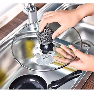 Combo 03 Set Búi thép cọ xoong, nồi, chảo chuyên dụng 40g - Nội địa Nhật Bản (02 miếng/Set)