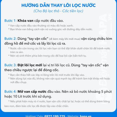 Lõi Lọc PARTEK PP-CATION Cao Cấp 2in1 PCA102 Lõi 10 inch 2-Trong-1 Lọc Cặn Bẩn Và Làm Mềm Nước PARAGON - Hàng Chính Hãng
