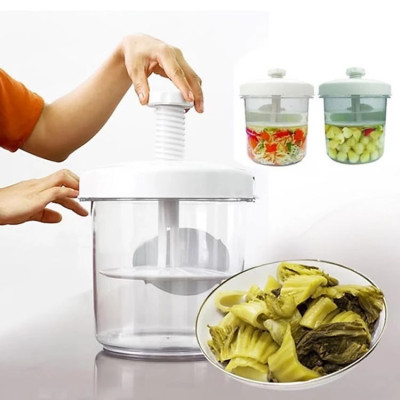 Hộp Muối Dưa Cà Nhựa PP Cao Cấp Có 2 size, Hũ Muối Dưa Cà, Hành, Kim Chi, Măng Ớt, Rau Củ Giòn Ngon- Hàng Cao Cấp
