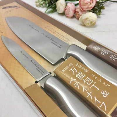 Dao làm bếp Koumei Nakamura 24cm làm từ thép cao cấp chống gỉ - đẹp, đầm tay, đa dụng - nội địa Nhật Bản