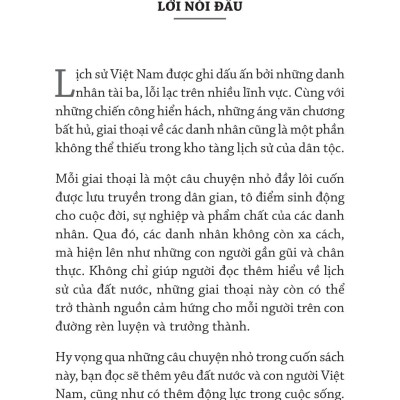 Giai Thoại Các Danh Nhân Việt Nam - Tập 1