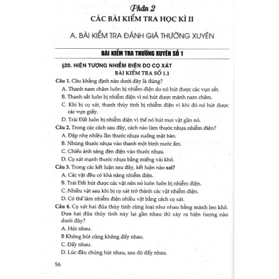 Sách - Đề Kiểm Tra, Đánh Giá Vật Lí 8 - Khoa Học Tự Nhiên (Bám Sát SGK Kết Nối Tri Thức Với Cuộc Sống)