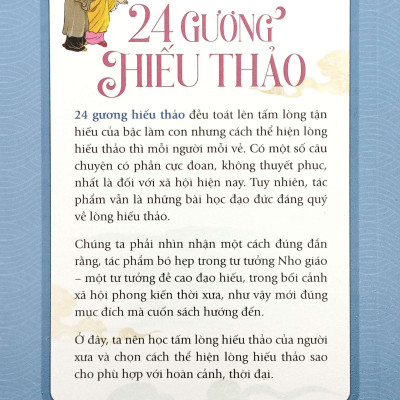 Sách - Nhị Thập Tứ Hiếu Toàn Tập - 24 Gương Hiếu Thảo (Tái Bản 2025)