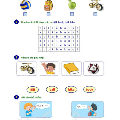 Sách - Phiếu Bài Tập Cuối Tuần Tiếng Anh 1 Biên Soạn Theo Bộ Sách Kết Nối Tri Thức Với Cuộc Sống (KV)