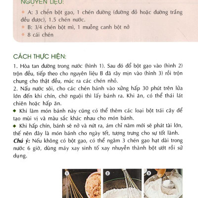 Bánh Điểm Tâm (Bánh Bột Gạo & Các Loại Bột Khác)