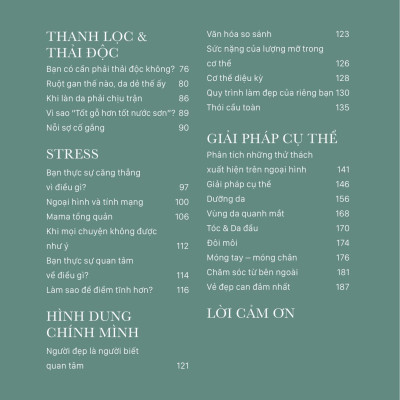 Bách Khoa Thư Về Đẹp - 45 Liệu Pháp Nuôi Dưỡng Vẻ Đẹp Toàn Diện (AZ)