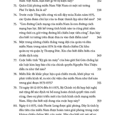 Hỏi Đáp Lịch Sử Việt Nam, Tập 9: Từ Xuân Mậu Thân (1968) Đến Chiến Dịch Hồ Chí Minh (1965 - 1975)