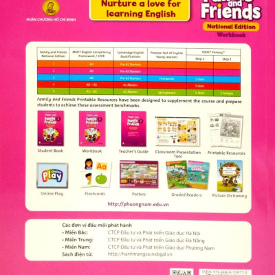 Tiếng Anh 2 - Family And Friends (National Edition) - Workbook