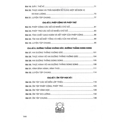 Sách - Bài Giảng Và Hướng Dẫn Học Toán Lớp 4 - Tập 1 - Dùng Kèm SGK Kết Nối Tri Thức Với Cuộc Sống - Hồng Ân