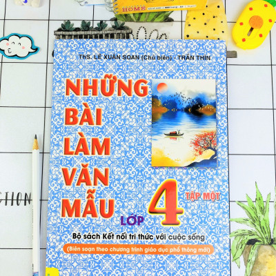 Sách - Những Bài Làm Văn Mẫu Lớp 4 - Biên soạn theo chương trình mới - Kết Nối Tri Thức - ndbooks