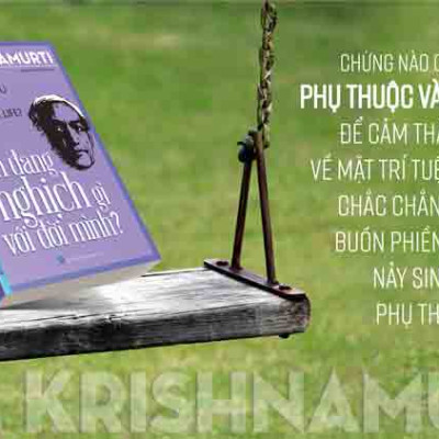Sách Bạn Đang Nghịch Gì Với Đời Mình? - J. Krishnamurti ( What Are You Doing With Your Life ? )