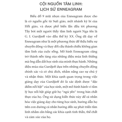 Enneagram - Khám Phá Bản Thân - Giải Mã Tính Cách - Thấu Hiểu Tâm Lý - 1980