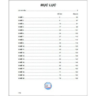 Sách - Bộ đề ôn tập thi tốt nghiệp THPT môn toán (thích hợp dùng cho các kì thi đánh giá năng lực) - HA