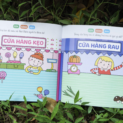 Sách bóc dán giúp trẻ phát triển nhận thức đầu đời - Cho trẻ từ 3 - 6 tuổi - Đinh Tị Books