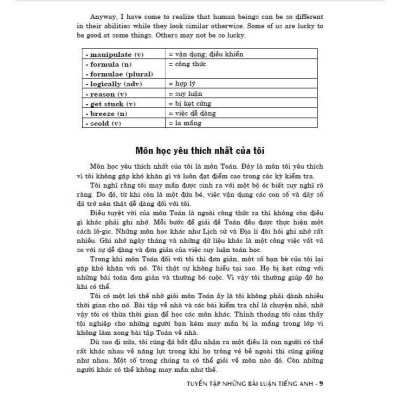 Sách - Tuyển Tập Những Bài Nghị Luận Tiếng Anh - Collection Of English Essays - Luyện Thi THPT Quốc Gia - Hồng Ân