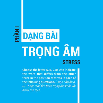 Bài Tập Phát Âm Trọng Âm Tiếng Anh - Ôn Thi Vào Lớp 10 Và 10 Chuyên