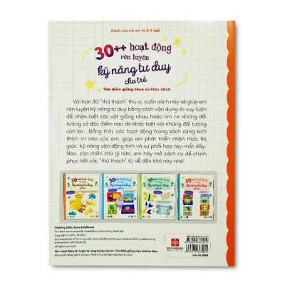 30++ Hoạt Động Rèn Luyện Kỹ Năng Tư Duy Cho Trẻ - Tìm Điểm Giống Nhau Và Khác Nhau