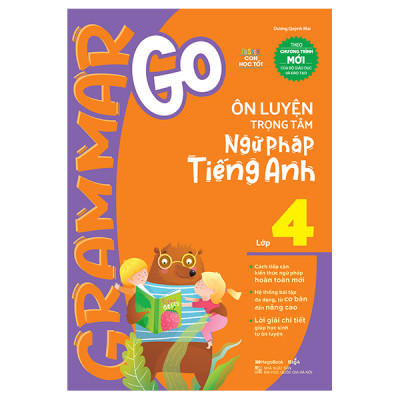 Combo 3 Cuốn:  Grammar Go Ôn Luyện Trọng Tâm Ngữ Pháp Tiếng Anh Tiểu Học