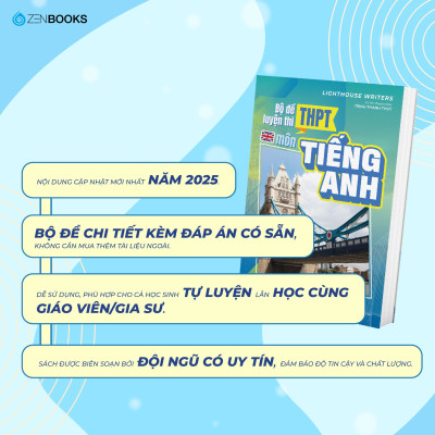 Bộ Đề Luyện Thi Trung Học Phổ Thông Môn Tiếng Anh
