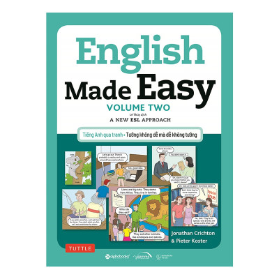 Combo Học Tiếng Anh Qua Hình Ảnh Cho Người Mới Bắt Đầu ( English Made Easy:Volume One + English Made Easy: Volume Two ) ( Quà Tặng: Cây Viết Kute