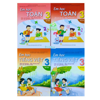 Sách - Combo Em Học Tiếng Việt 3 Tập 1+2 (Theo Chương Trình Giáo Dục Phổ Thông 2018) - ĐN