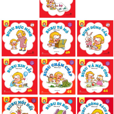 Bộ Sách Bubu - Bé Học Lễ Giáo (Trọn Bộ Tập 1 - 60)