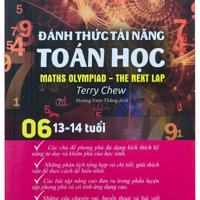 Sách đánh thức tài năng toán học 6 ( 11 - 13 tuổi )