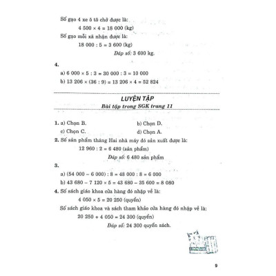 Sách-Hướng Dẫn Giải Bài Tập Toán Lớp 4 Tập 1 (Bám Sát SGK Kết Nối Tri Thức Với Cuộc Sống)