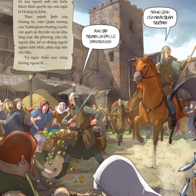 Graphic Legends - The Adventures Of Robin Hood - Những Chuyến Phiêu Lưu Của Robin Hood