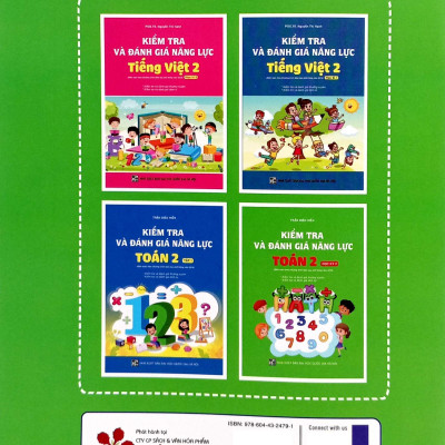 Sách - Kiểm Tra Và Đánh Giá Năng Lực Toán 2 - Học Kỳ 2 (Biên Soạn Theo Chương Trình GDPT 2018)